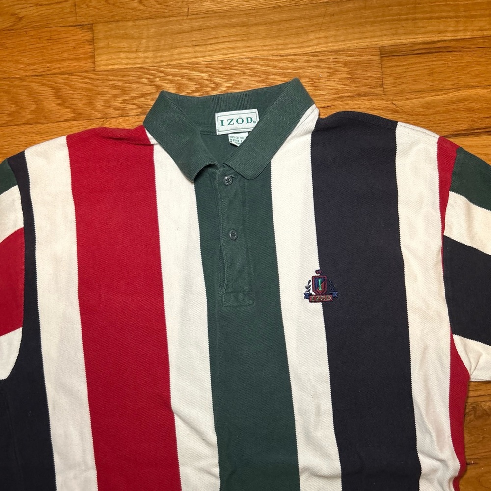 IZOD Striped Polo Shirt
